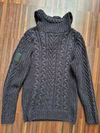 Diverse ciepły męski sweter z kapturem rozmiar L