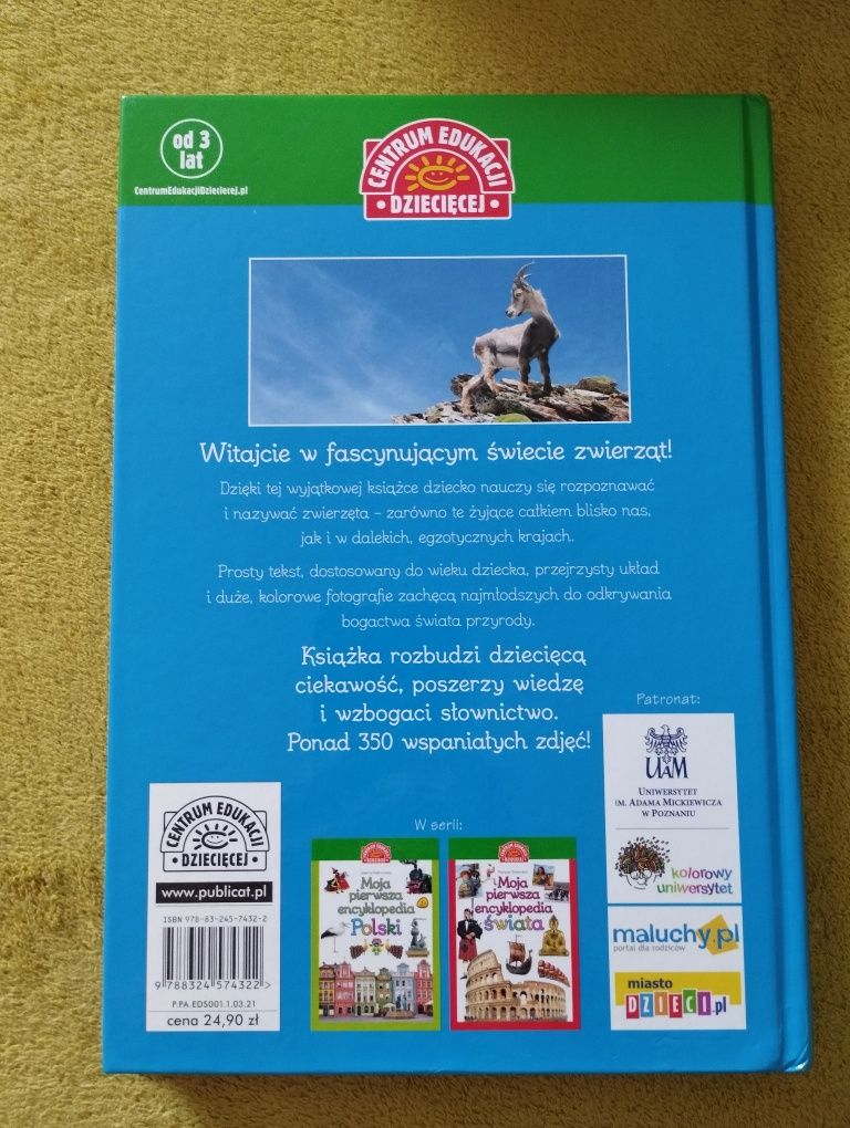 Moja pierwsza encyklopedia zwierząt Marta Kotecka