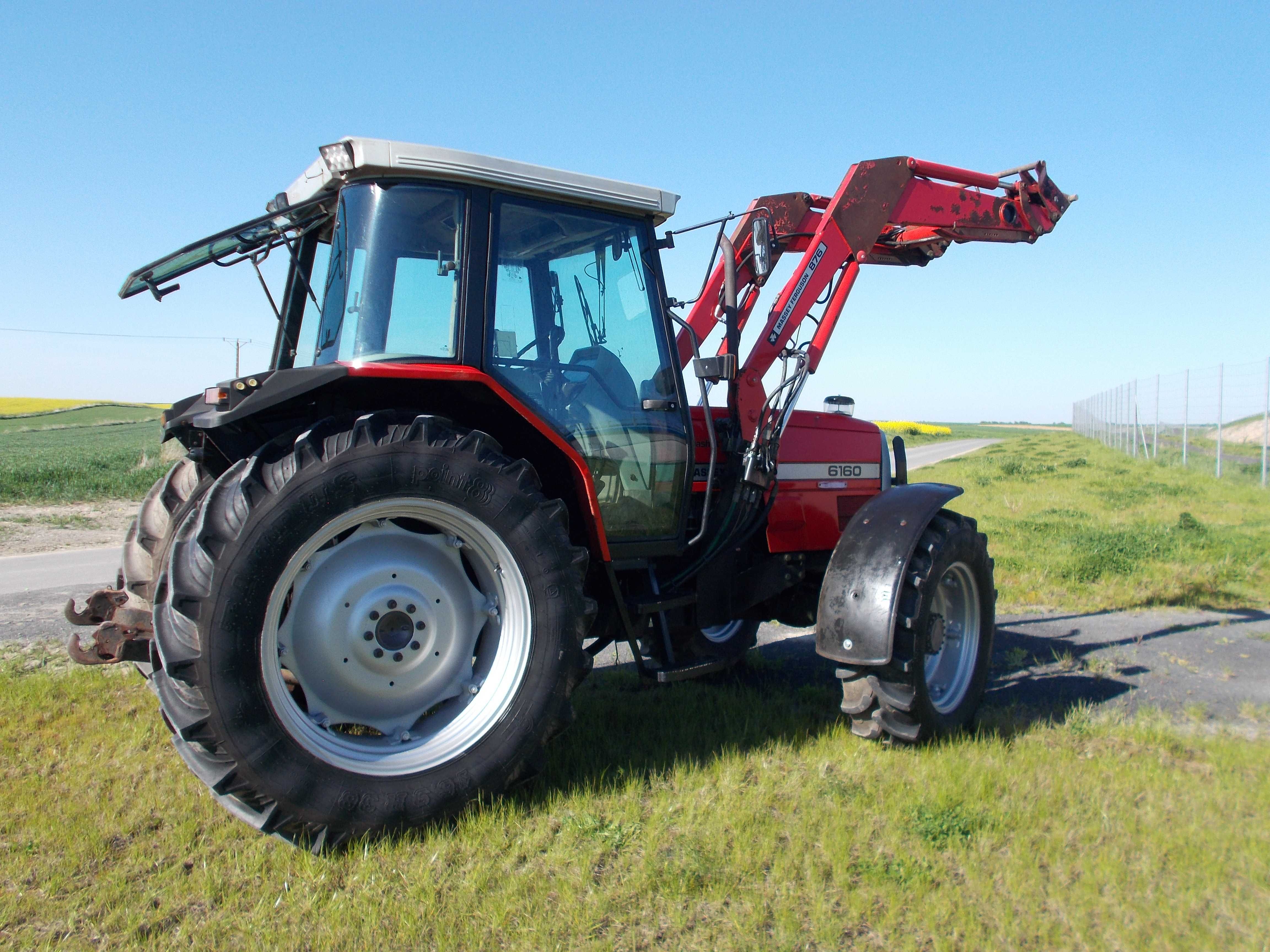 Massey Ferguson 6160  ładowacz 6260