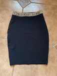 Czarna Dopasowana Spódnica Calvin Klein Xs