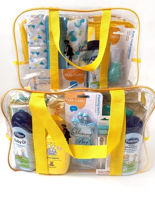 Готовая сумка набор в роддом для малыша BabyBoy/BabyGirl (23 единиц)