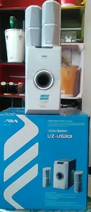 NOVO Sistema de Áudio Digital USB Aiwa UZ-US301