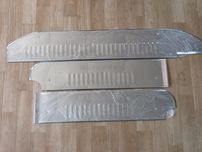 Накладки на пороги салона Мерседес Вито 638/ 639 (Vito) 3шт, нерж.