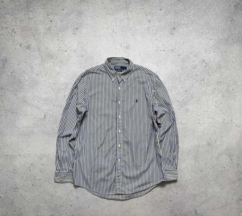 Polo Ralph Lauren Рубашка Винтаж L Оригинал Идеал