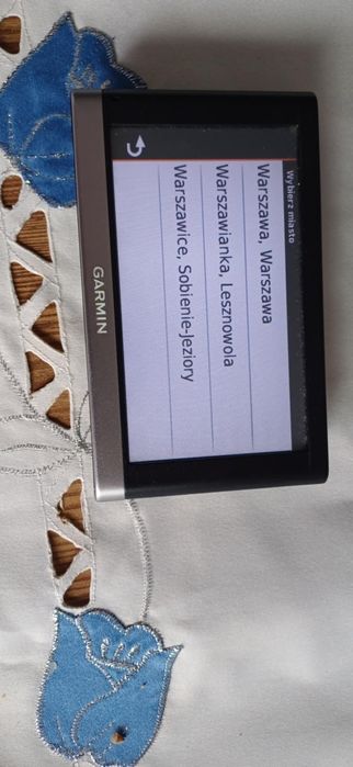Nawigacja samochodowa Garmin