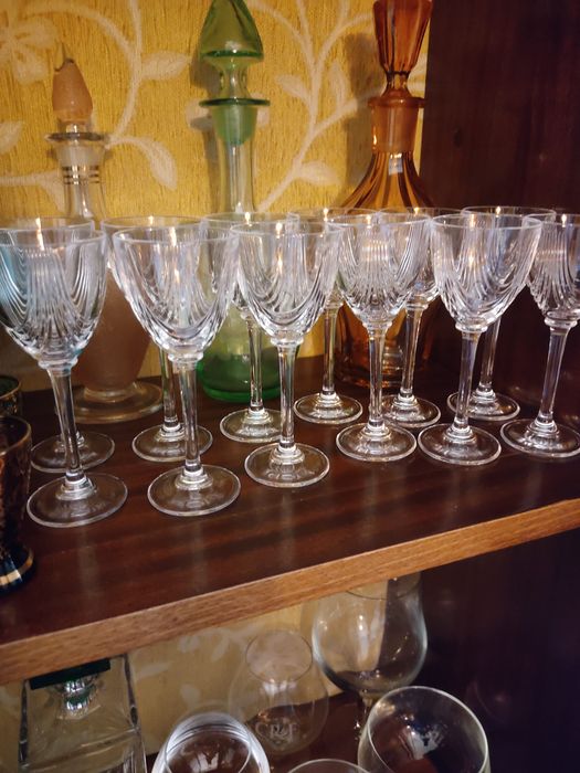 Copos Royal crystal rock, Design art deco