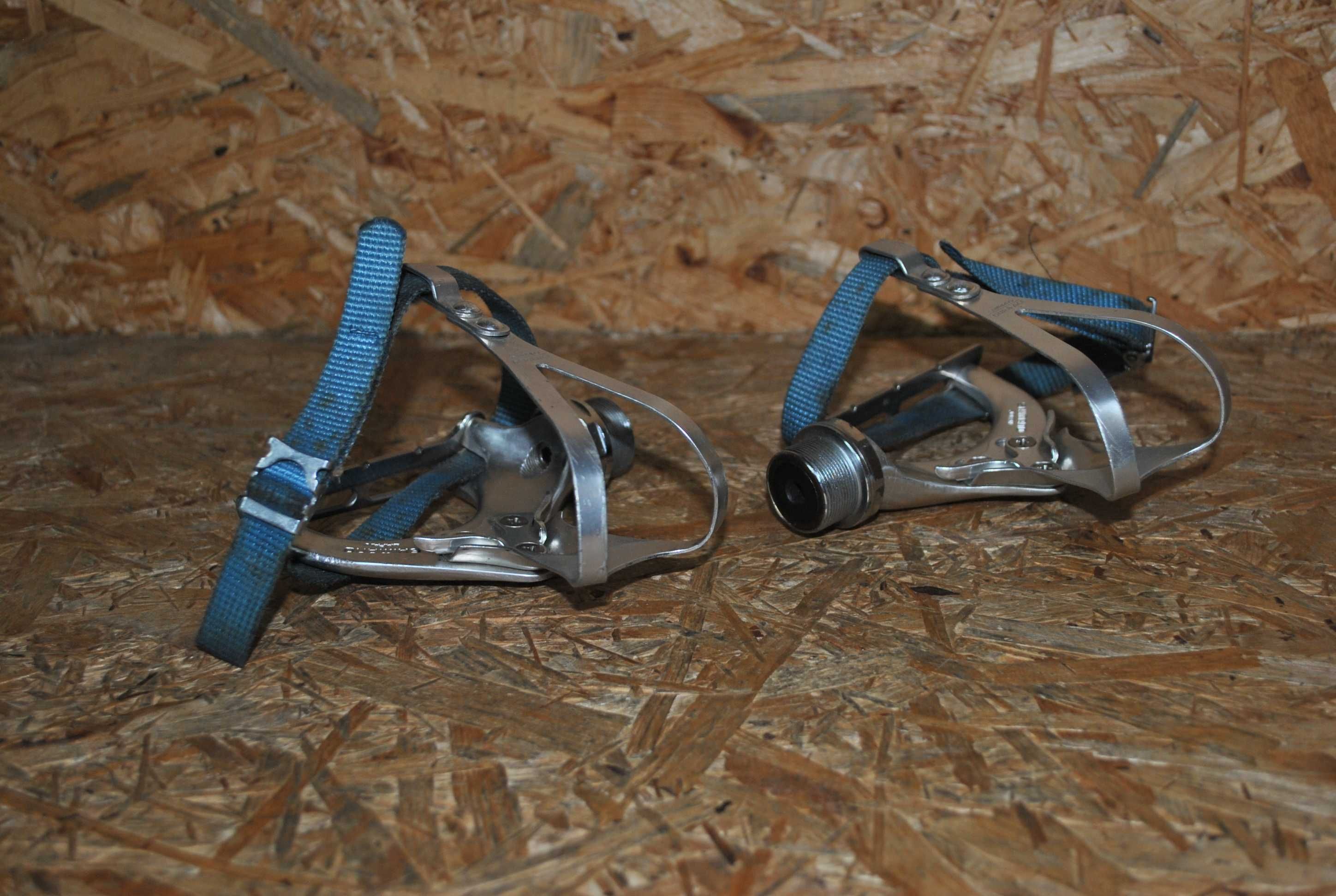 Pedaly platformowe dura-ace z noskami retro
