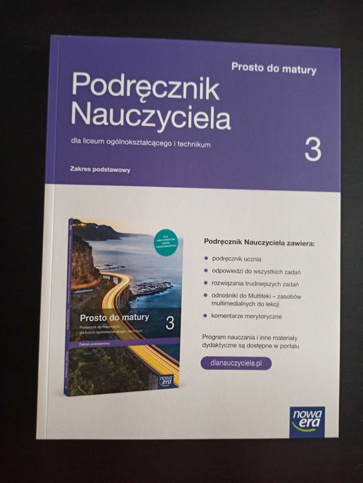 Matematyka 3. Nowa Era. Podręcznik nauczyciela. PP. Wyd. 2021 r . Nowy