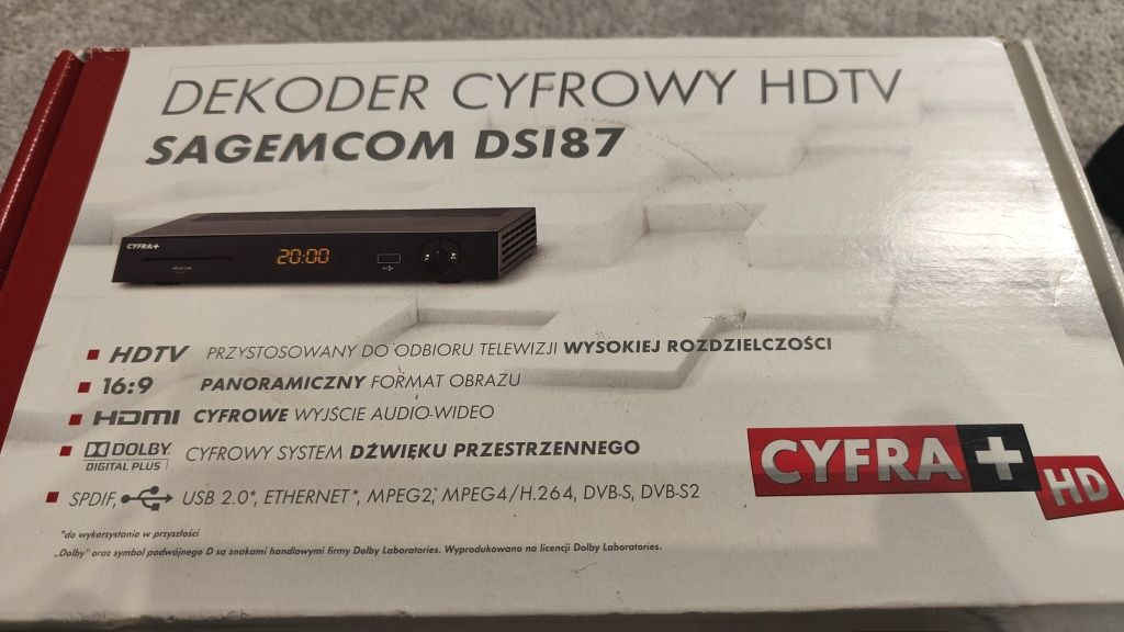 Sprzedam dekoder cyfrowy HDTV