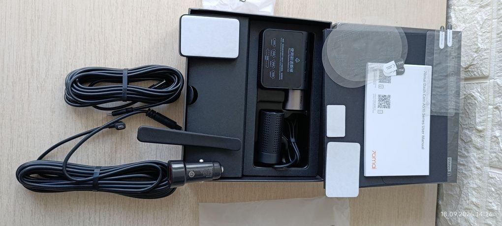 Видеорегистратор 70mai A510 WiFi Gps  Adas з задньою камерою FHD