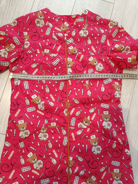 Медична кофта принтована