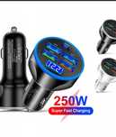5- Portową 250W. Ładowarka samochodowa QC3.0, 5 V, 3,1 A
