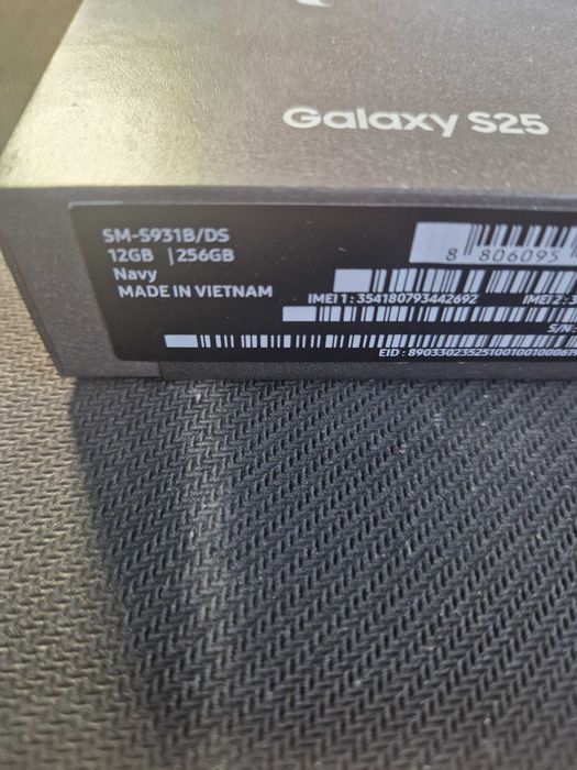 Samsung S25 12/256GB