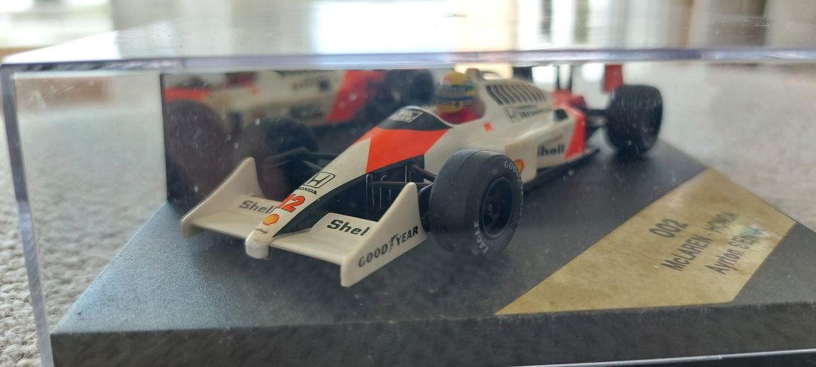 Miniatura F1 Maclaren Honda (Ayrton Senna)