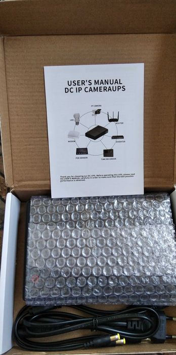 Источник бесперебойного питания UPS для роутера, камеры