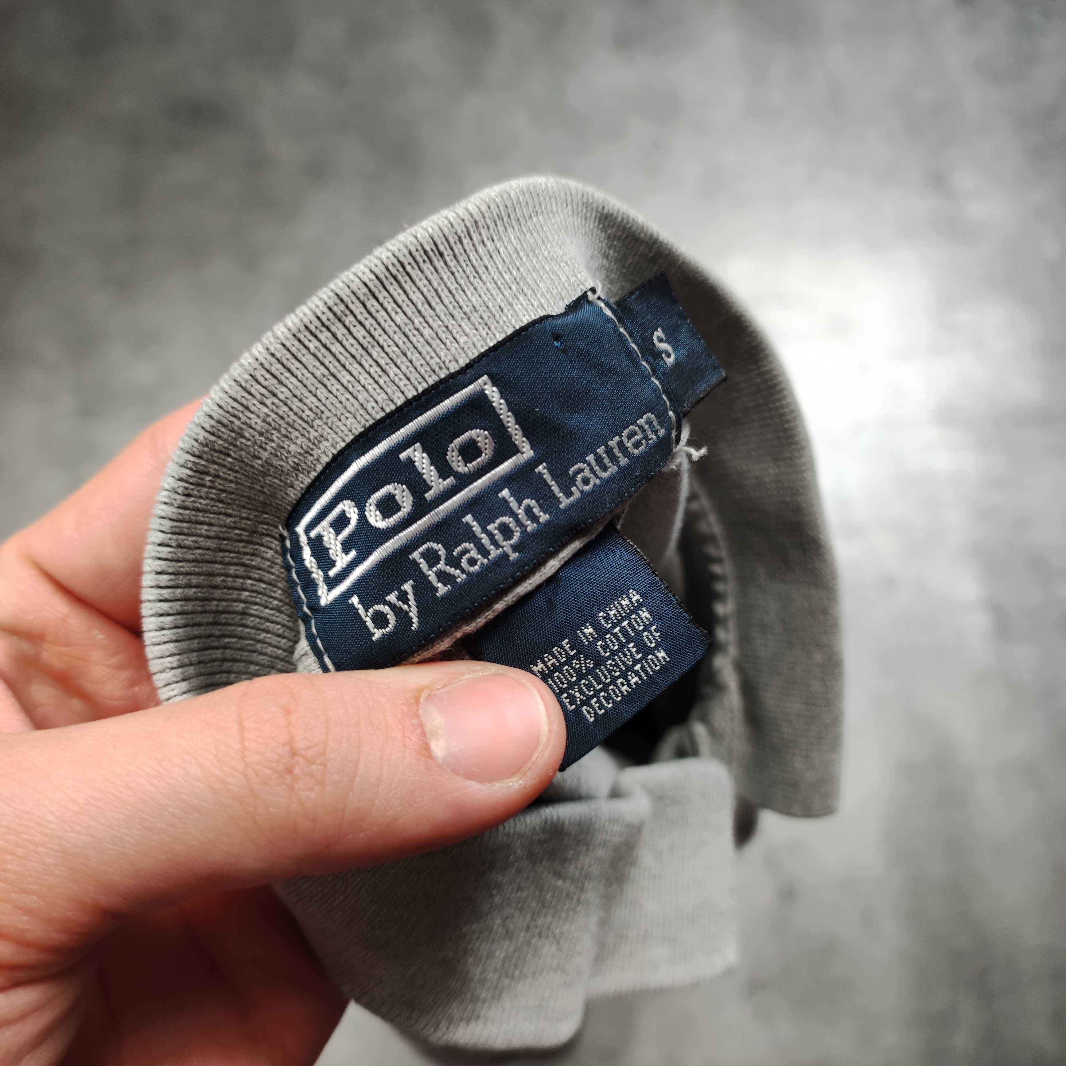 MĘSKA Koszulka PREMIUM Pleciona Bawełna Polo Ralph Lauren Kieszonka RL
