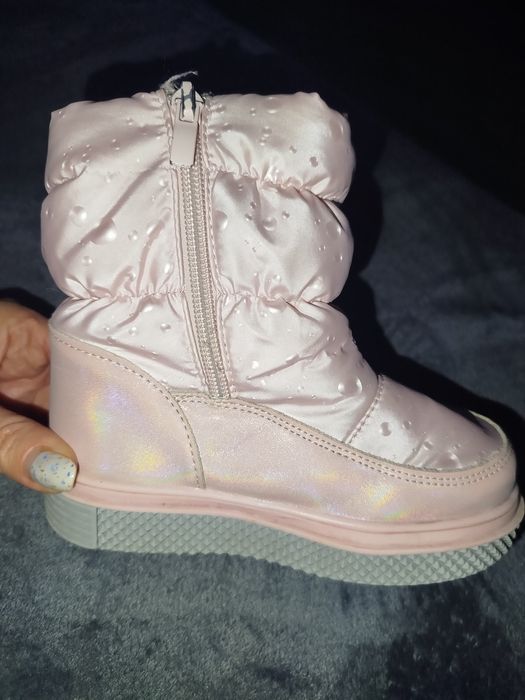 Теплі зимові черевики, сапожки 26 розмі, дитячі, дівчинкар