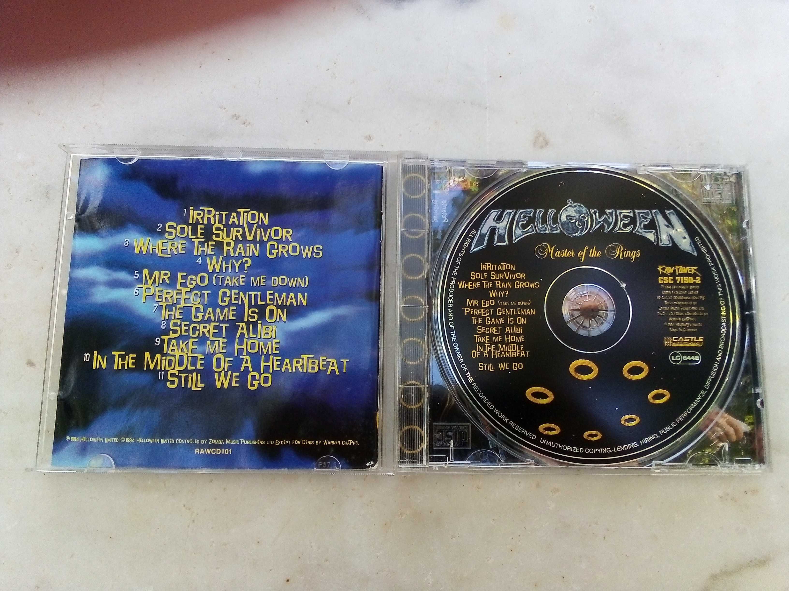 CD - Master of the Rings - Helloween