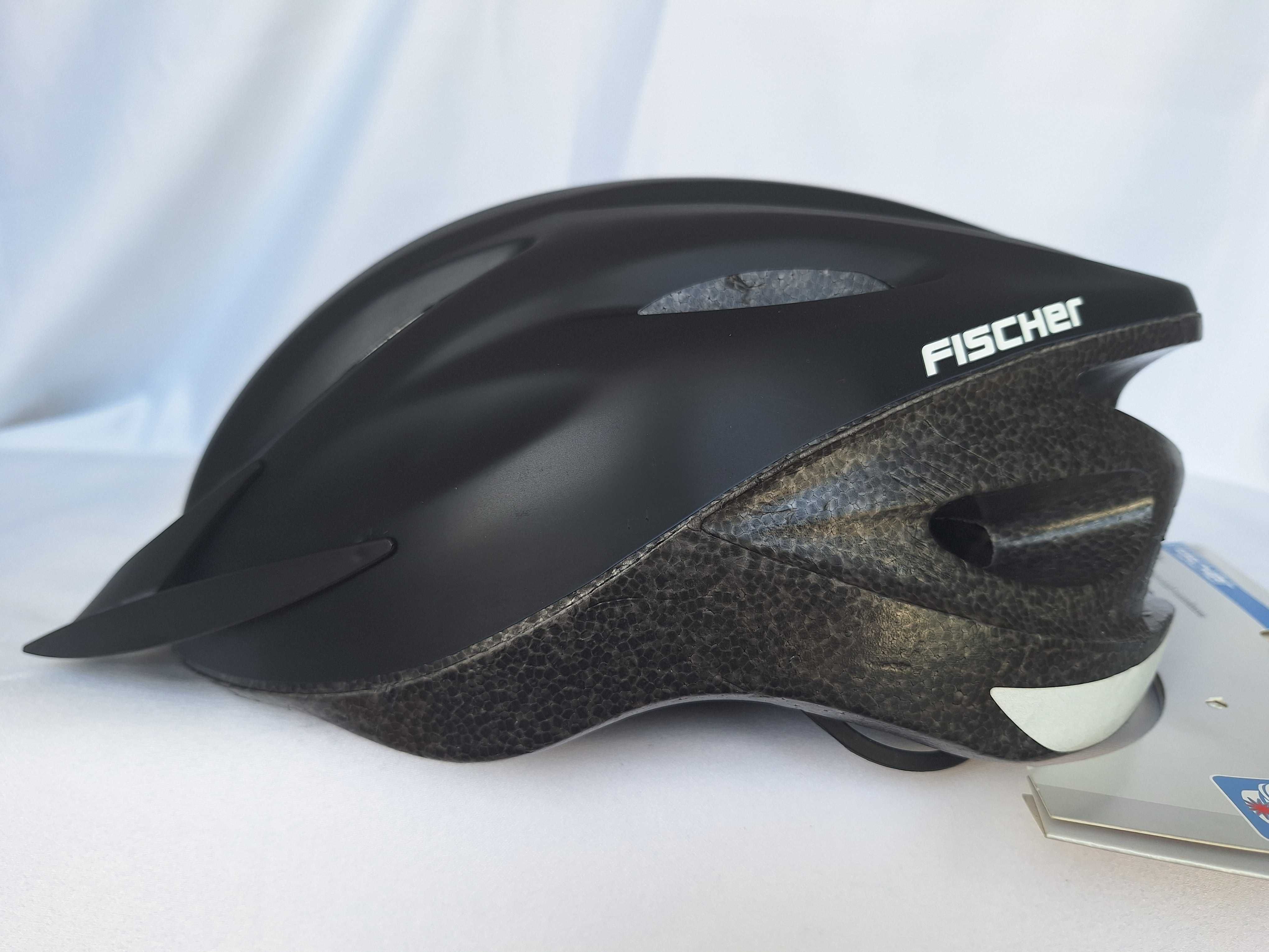 Kask rowerowy Fischer Helm FZ-016 Black Matt L 58-61cm