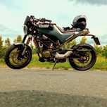 Husqvarna svartpilen 125 Super stan