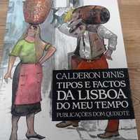 vendo livro Tipos e factos da Lisboa do meu tempo