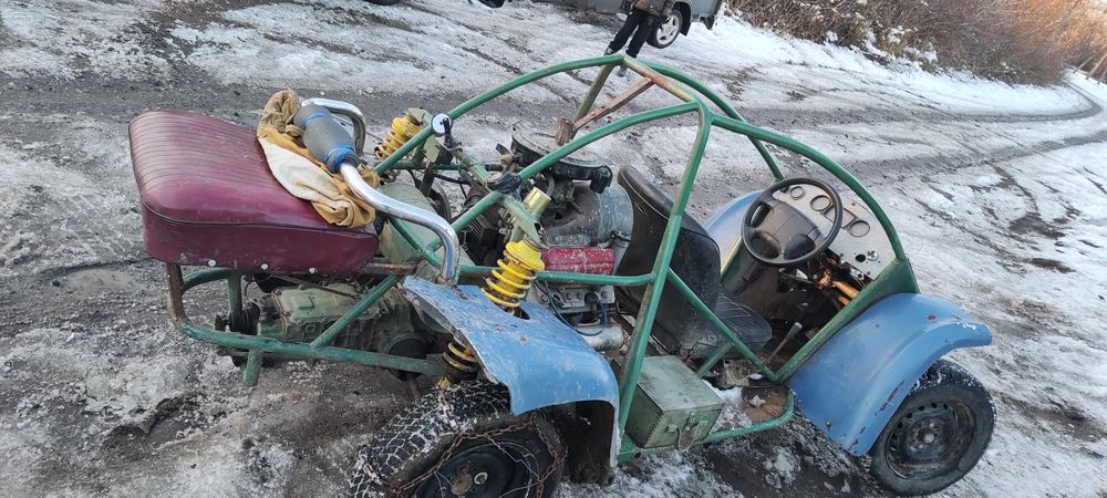Баггі багги офроуд мотор запорожець коробка заварена
