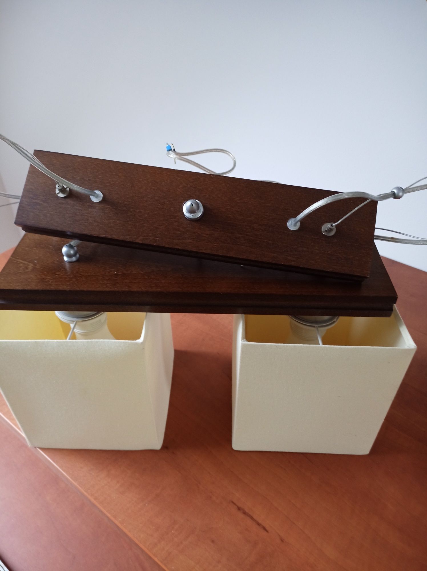 LAMPA z dwoma kloszami 2 szt