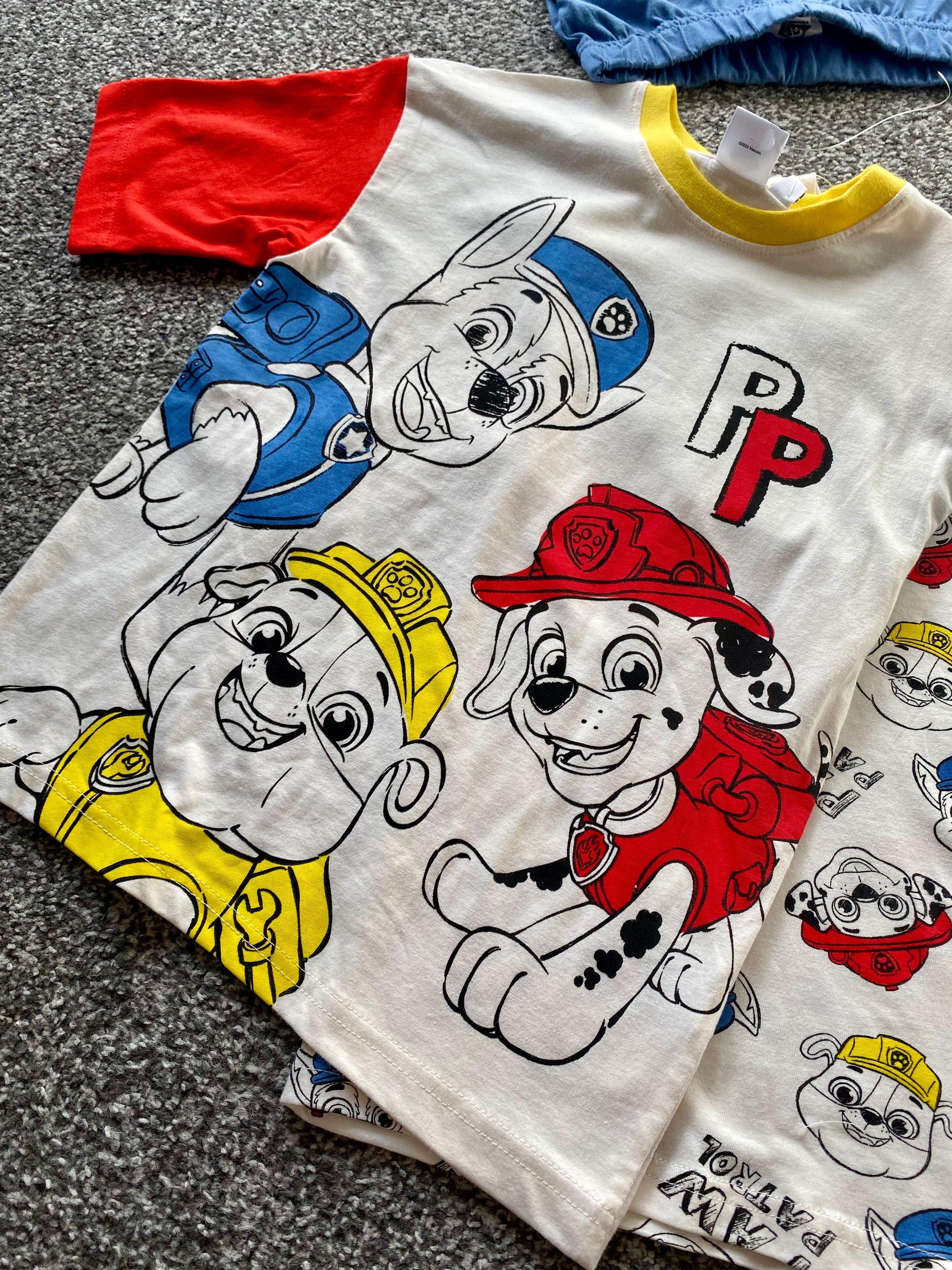 Piżama 116 cm Psi patrol Disney Paw Patrol F&F 5- 6 lat Krótki rękaw