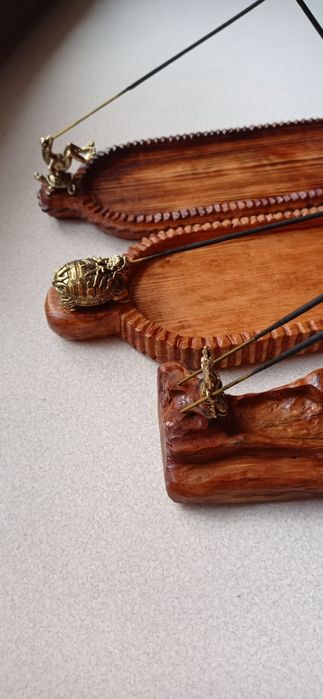 Podstawki pod kadzidełka Budda mosiężny