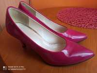 Pantofle rozowe 36