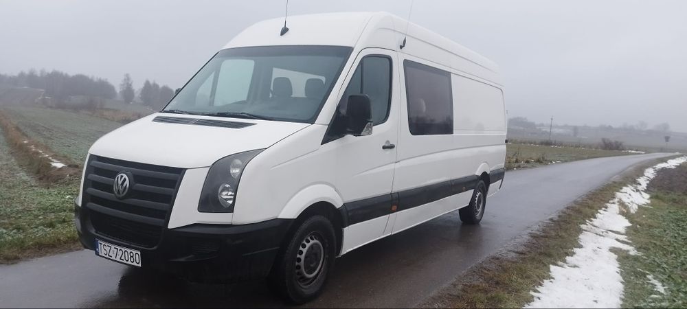 VW crafter 7 osób brygadówka