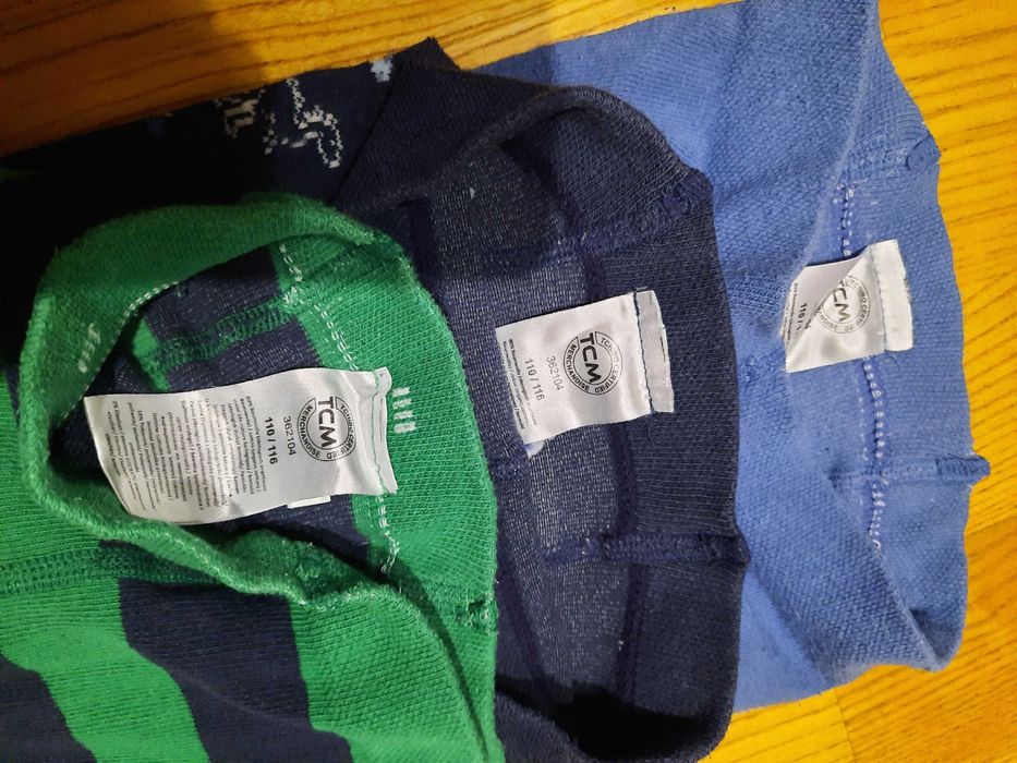 Rajstopy r.110/116 Tchibo ciepłe rajstopy chłopięce TCM 3pak dinozaury