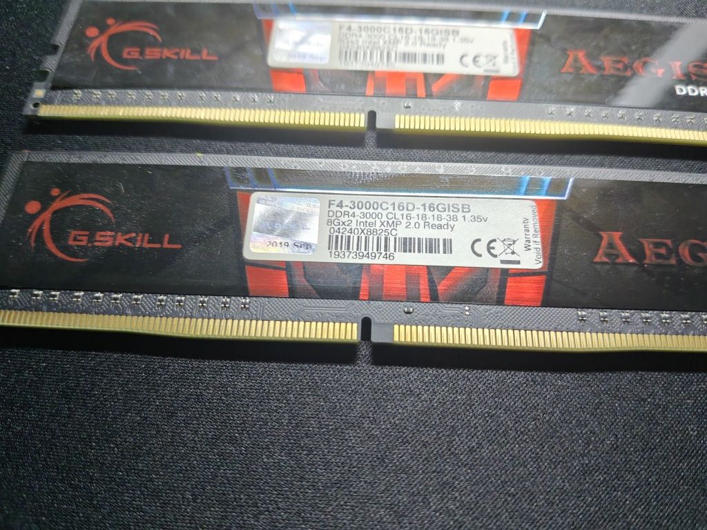 Pamięć RAM DDR4 G.Skill Aegis 3000hz 2x8gb