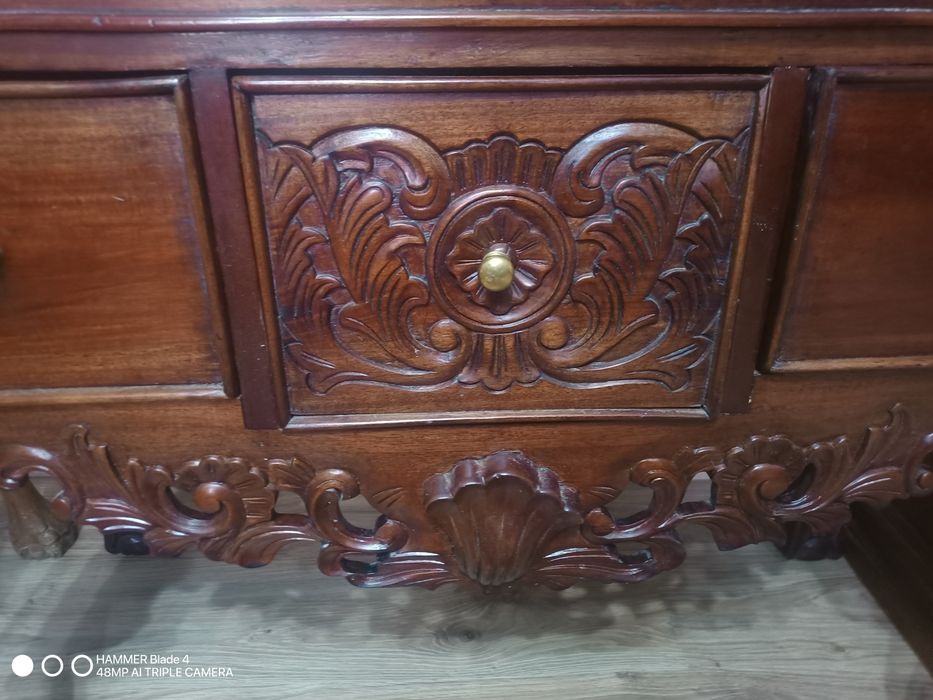 Stylowa komoda drewniana chippendale