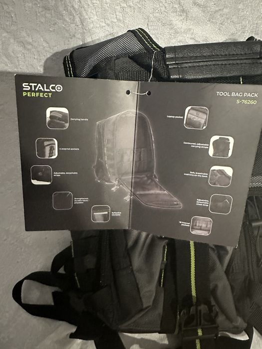 nowy plecak narzędziowy stalco perfect PNP28