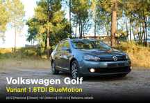 Volkswagen Golf variant 1.6TDI **Irrepreensível**