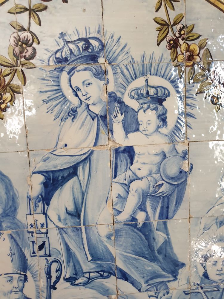 Painel de azulejos sec 18