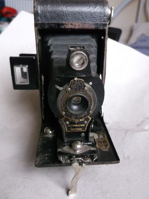 Antyk kolekcjonerski stary mieszkowy aparat fotograficzny KODAK