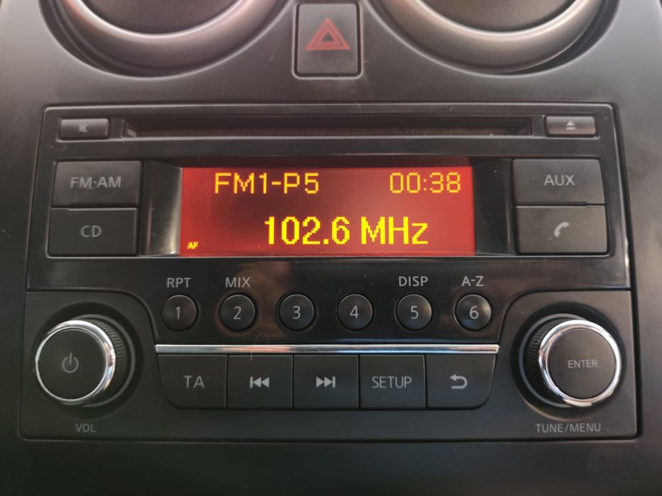 Reparação display Radio consola Nissan Qashqai,  juke Note