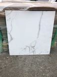 Белая Глянцевая плитка под мрамор Mont Blanc Polished 80×80 (17 кв.м.)