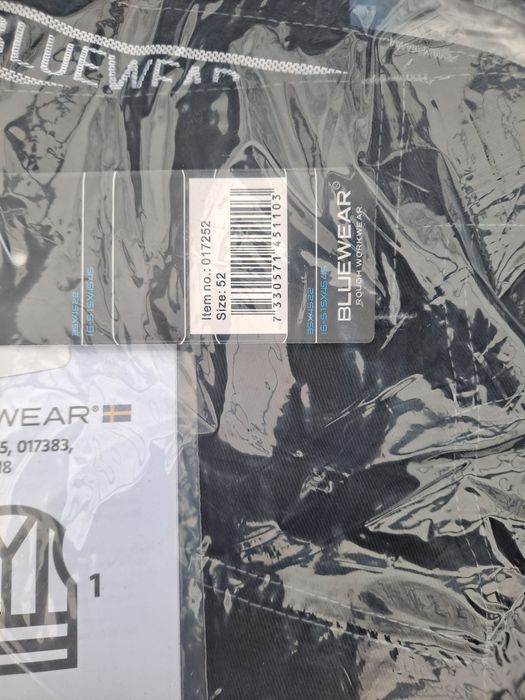 Spodnie Bluewear robocze