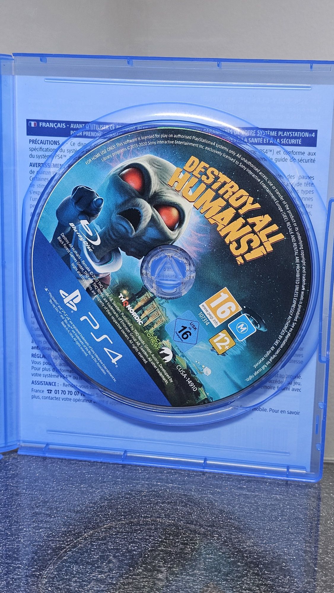 Destroy All Humans PS4 Playstation 4