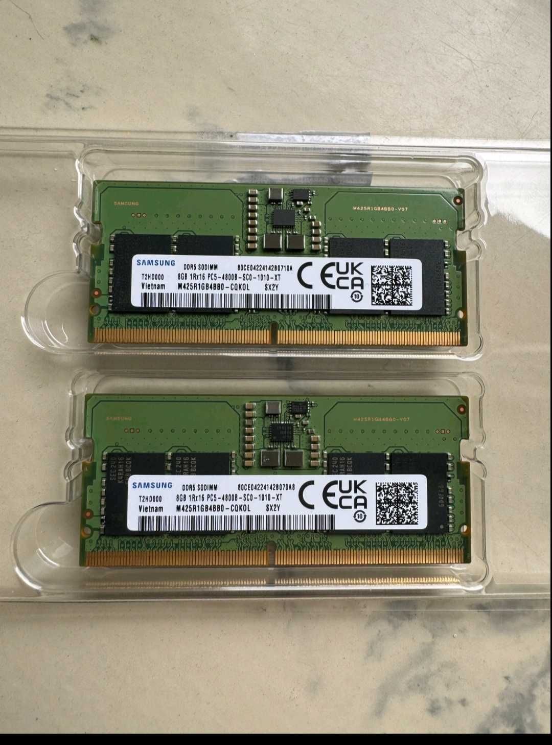 Pamięć RAM Samsung  DDR 5 SODIM (2 x 8 GB) 4800 MHz