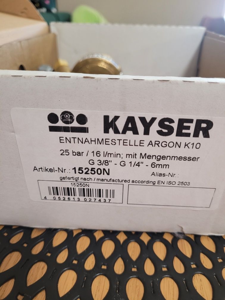 Reduktor ciśnienia firmy Kayser