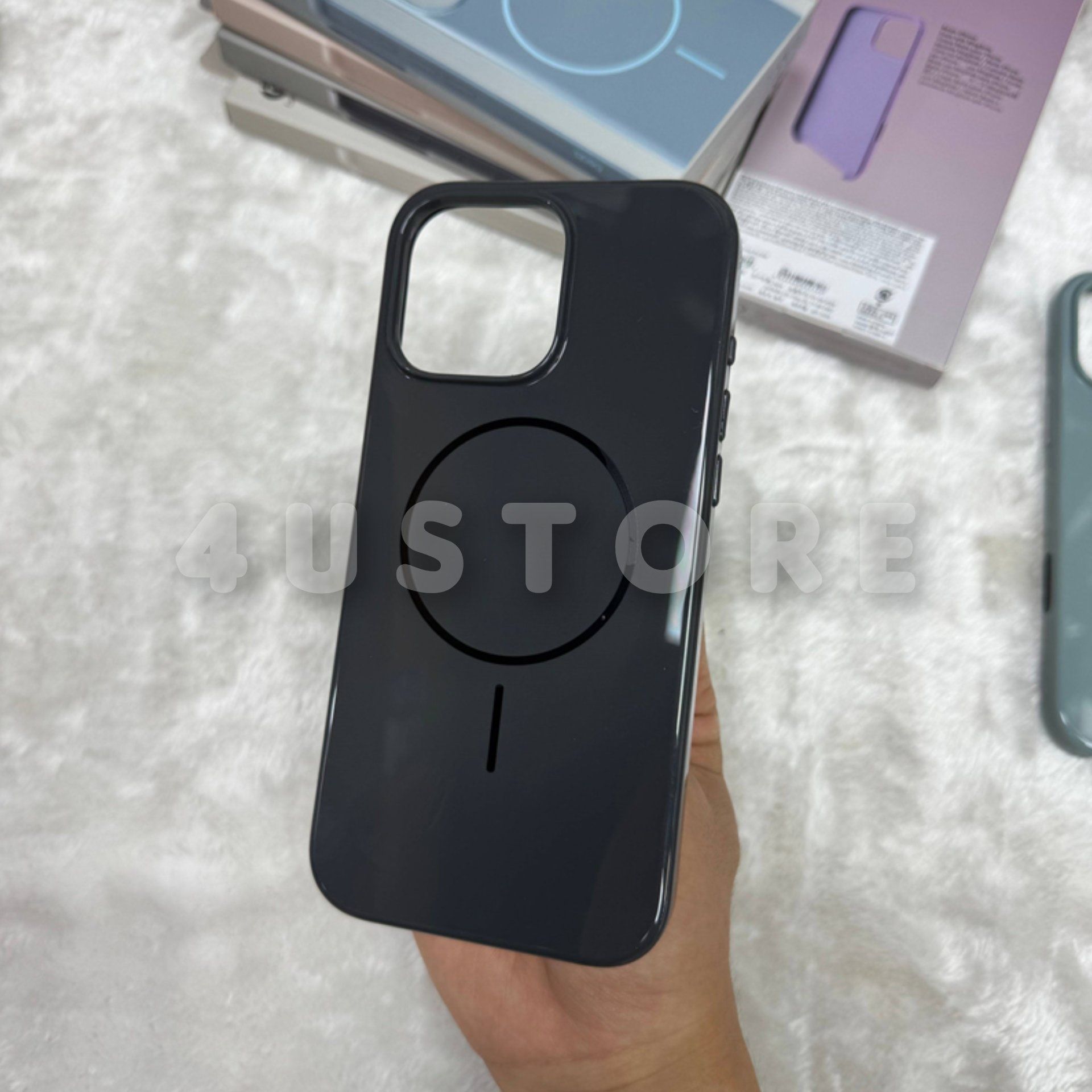Чехол Beats Magsafe на iPhone 16 Pro Max чохол тонкий глянцевий глянец