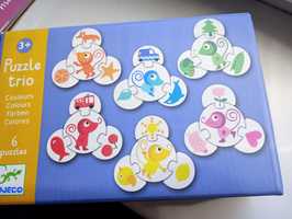 Układanka puzzle kolory dla dziecka