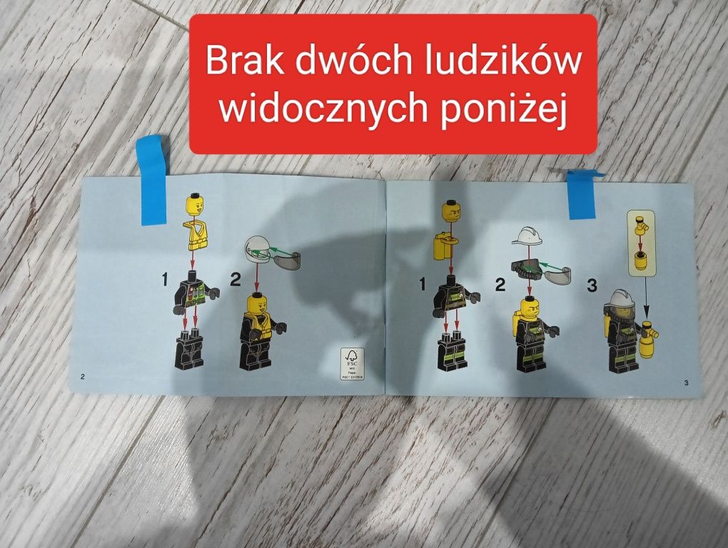 LEGO 60106 City - Strażacy