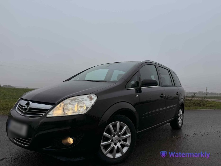 Opel Zafira 2008r LIFT 1.8 Benzyna 187 tys km 7 Osobowa Klima Alu