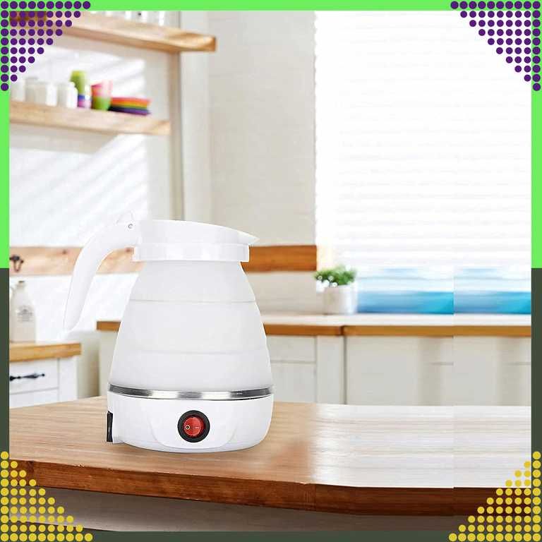 Czajnik Turystyczny Składany 600ml Podróżny Elektryczny 600W Biały