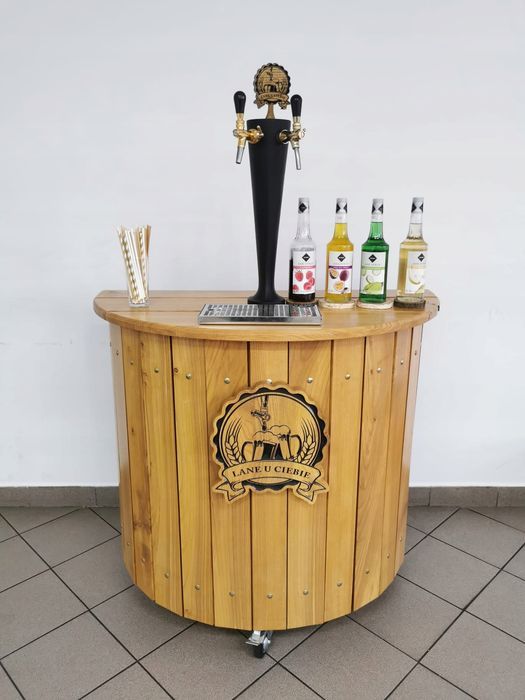 Kolumna do rollbar piwo z kija nalewak do piwa bar drewniany kranik